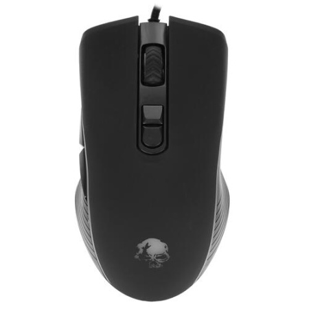 Мышь Оклик 708G MYSTERY черный оптическая (3200dpi) USB (7but) фото