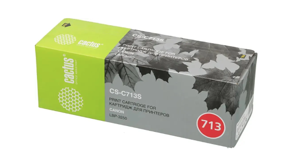 Картридж Cactus CS-C713S черный для Canon i-Sensys 3250 (2000стр.) фото