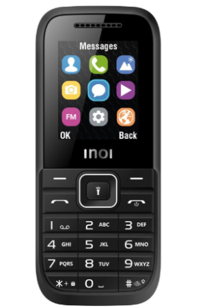 Мобильный телефон INOI 105 Black (2 SIM) фото