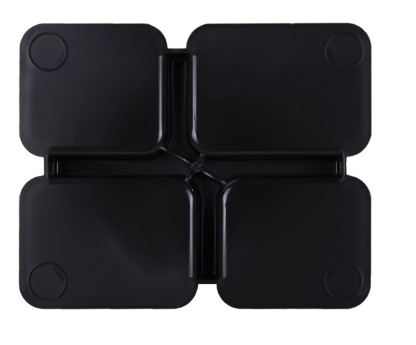 Подставка-органайзер BRAUBERG COMPACT, 4 отделения, 92х114х102 мм, черная, 238102 купить ЦИТ Подставка-органайзер BRAUBERG COMPACT, 4 отделения, 92х114х102 мм, черная, 238102 фото