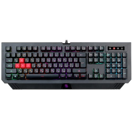 Клавиатура A4 Bloody B120N черный USB Multimedia for gamer LED фото