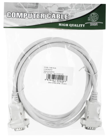 Кабель VGA  1.8м Ningbo (R-CAB016-06) фото