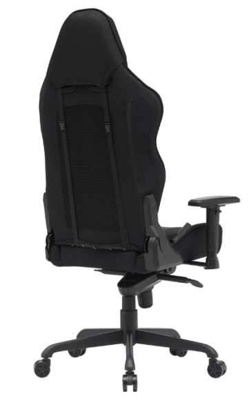 Кресло игровое Cactus CS-CHR-MC04-BBK черный крестов. сталь пластик черный  фото