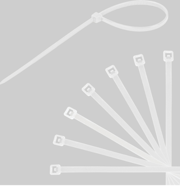 Стяжка (хомут) нейлоновая сверхпрочная POWER LOCK, 2,5х200мм, КОМПЛЕКТ 100шт, белая SONNEN, 607920 фото