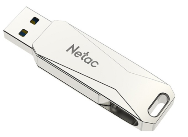 USB флеш-накопитель 32GB Netac U381 Dual, USB + MicroUSB, серебро USB 3.0 NT03U381B-032G-30PN фото