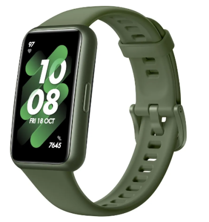 Фитнес-браслет Huawei Band 7 Leia-B19 Green Silicone Strap фото