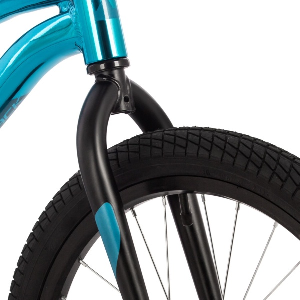 (м) Велосипед детский NOVATRACK 20"207APRIME.GBL4 алюм., синий металлик,  ножной тормоз , короткие к фото