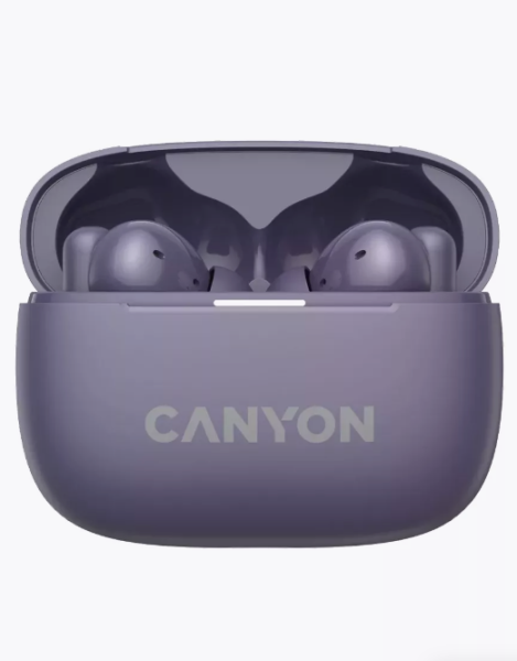 Беспроводные bluetooth наушники Canyon OnGo TWS-10 ANC Фиолетовый (CNSTWS10PL) купить ЦИТ Беспроводные bluetooth наушники Canyon OnGo TWS-10 ANC Фиолетовый (CNSTWS10PL) фото