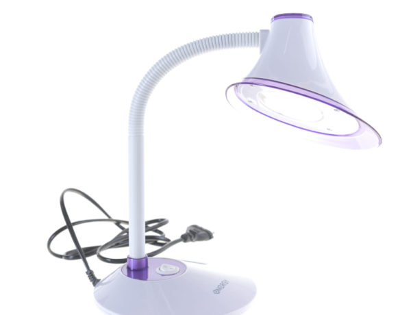 Лампа настольная ENERGY EN-LED20-2 бело-фиолетовый (366033) фото