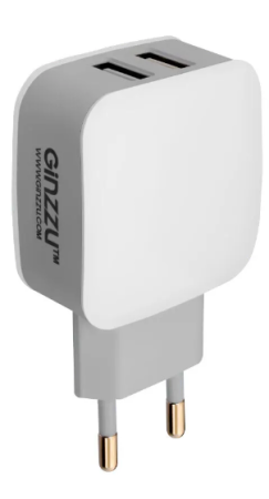 Сетевое зарядное устройство GINZZU GA-3008W фото