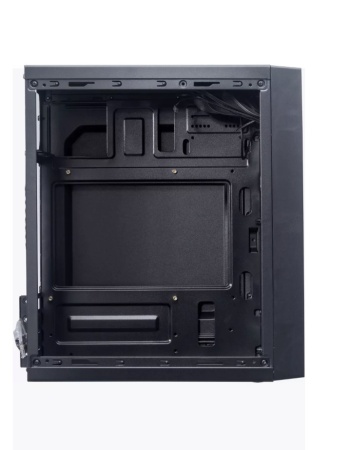 Корпус Accord ENTRY ACC-242B черный без БП mATX 1x80mm 2xUSB2.0 audio фото