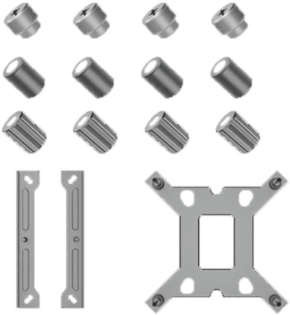 Комплект крепления кулера ID-Cooling XT-LGA1217 silver LGA1700 для SE-207-XT, SE-234-ARGB, SE-224-XT фото