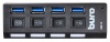 Разветвитель USB 3.0 Buro BU-HUB4-U3.0-L 4порт. черный фото