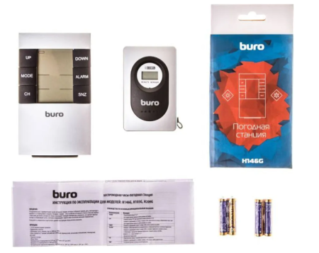 Метеостанция BURO H146G фото