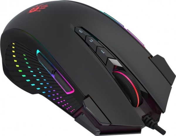 Мышь A4 Tech Bloody J90s черный оптическая (8000dpi) USB (12but) фото