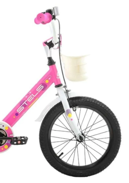 (м) Велосипед детский STELS 18" Strike VC розовый  фото