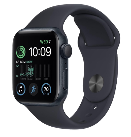 Умные часы Apple Watch SE 2023 44mm Midnight / Midnight Band M/L фото
