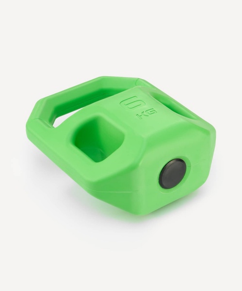 Гиря пластиковая STARFIT DB-505 6 кг, зеленый купить ЦИТ Гиря пластиковая STARFIT DB-505 6 кг, зеленый фото