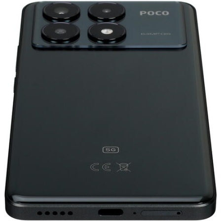 Смартфон Xiaomi POCO X6 Pro 5G 12/512GB Black (Черный) фото