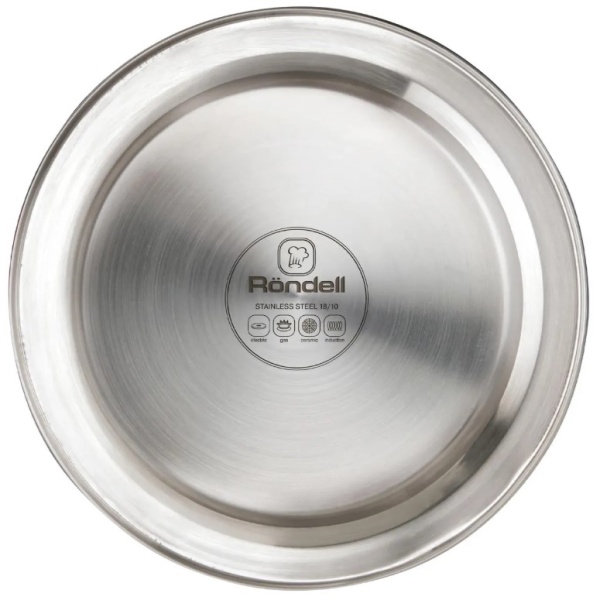 Чайник со свистком RONDELL Mustang RDS-1862 3.3л., нерж. фото