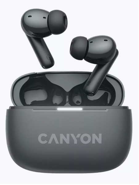 Беспроводные bluetooth наушники Canyon OnGo TWS-10 ANC Черный (CNSTWS10BK) купить ЦИТ Беспроводные bluetooth наушники Canyon OnGo TWS-10 ANC Черный (CNSTWS10BK) фото