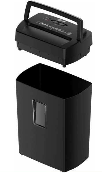 Шредер Cactus CS-SH-12-21-5X20 (секр.P-4)/перекрестный/12лист./21лтр./скрепки/скобы/пл.карты фото