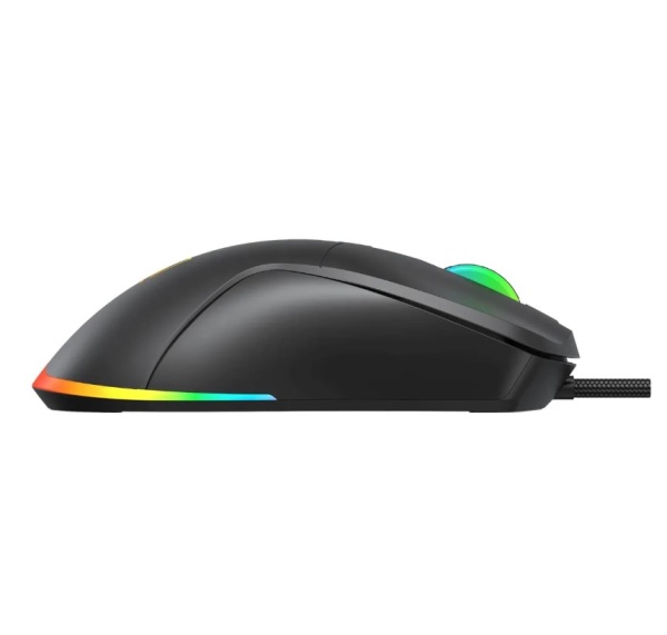 Мышь Oklick 750G черный оптическая (7200dpi) USB игровая (5but) фото