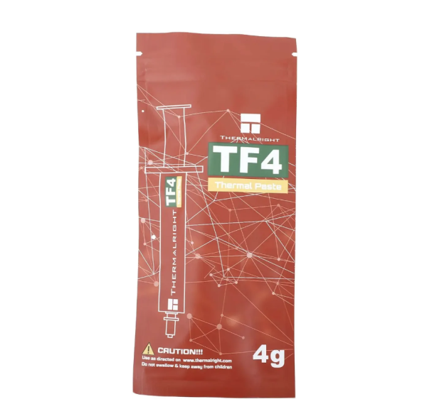 Термопаста Thermalright TF4-4G 9.5Вт/(м-К) шприц 4гр фото
