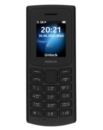 Мобильный телефон NOKIA 105 DS 4G Black (Черный)  фото