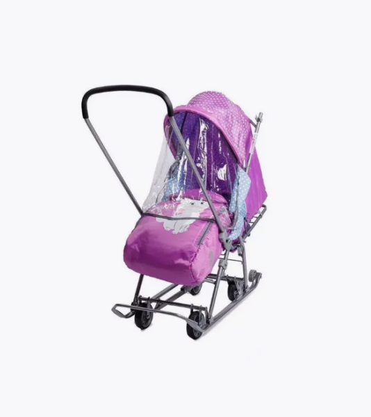 Санки-коляска "Disney-baby 1" Коты Аристократы кошечка Мари DB1/1 фото