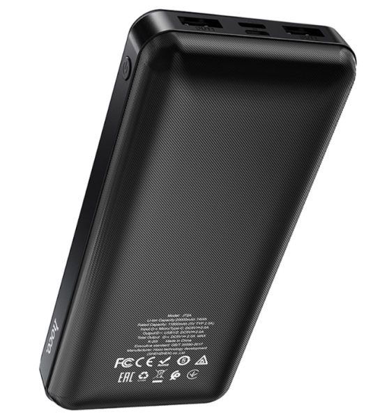 Аккумулятор внешний HOCO J72A 20000mAh Black (черный) фото