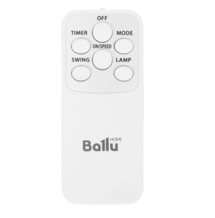 Вентилятор напольный BALLU BFF-840 пульт, белый фото
