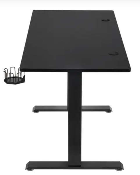 Стол Cactus CS-ED-BBK столешница МДФ черный каркас черный фото