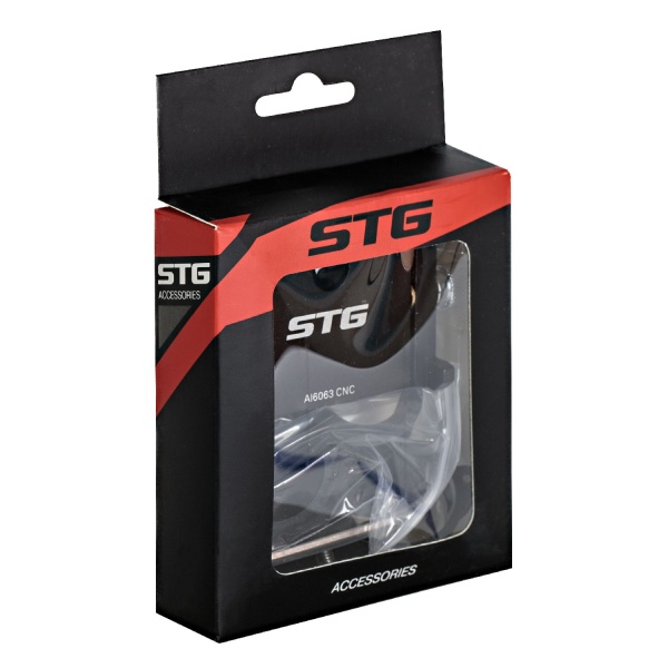 Держатель для телефона STG BC-B705 3,5-7", алюм., черный Х95137 фото