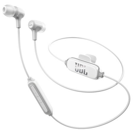 Беспроводные bluetooth наушники JBL E25BT белый (беспроводные) фото