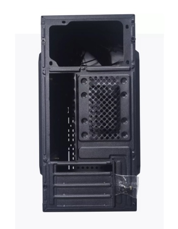 Корпус Accord ENTRY ACC-242B черный без БП mATX 1x80mm 2xUSB2.0 audio фото