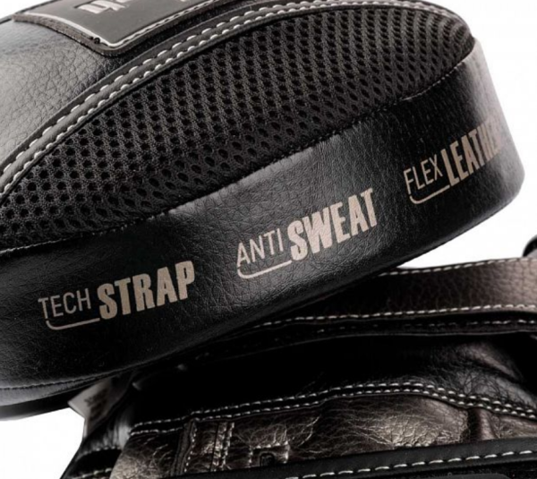 Лапы Clinch Shock Absorb Mitt черно-бронзовые фото