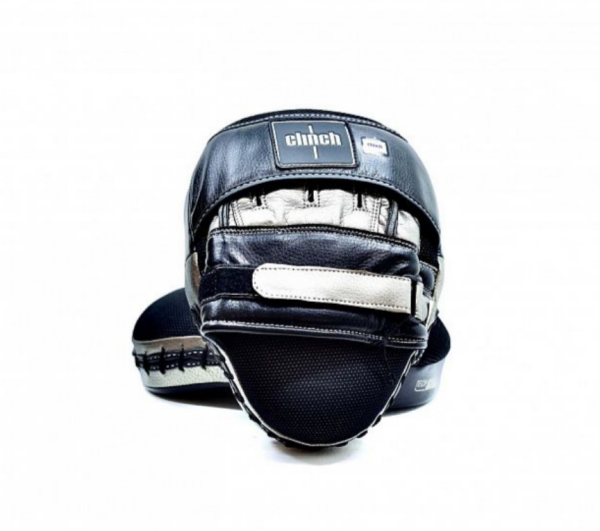 Лапы Clinch Shock Absorb Mitt черно-бронзовые фото