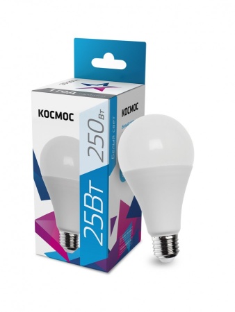 Светодиодная лампа КОСМОС ЭКОНОМИК LED 25W A65 E2765 фото