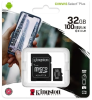 Карта памяти MicroSD 32GB Kingston Class 10 UHS-I U1 (100 Mb/s) (SDCS2/32GBSP) фото