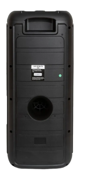 Минисистема Supra SMB-790 черный 65Вт FM USB BT micro SD фото