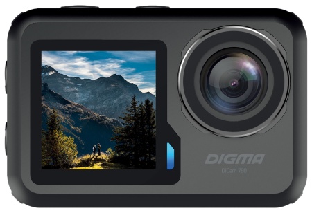 Экшн-камера Digma DiCam 790 черный фото