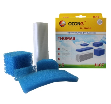Фильтр Ozone H-07 набор НЕРА (Thomas) фото