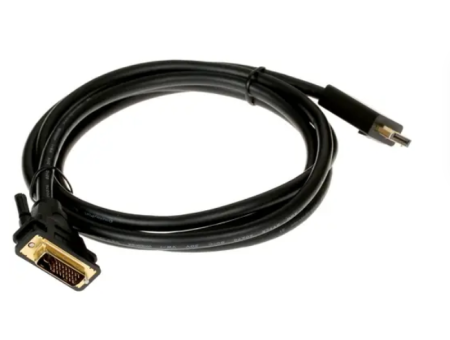 Кабель DisplayPort (m) DVI (m) 2м черный фото