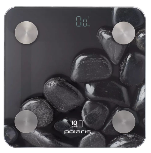 Весы напольные POLARIS PWS 1837 IQ Home, черный фото