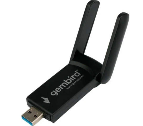 WiFi+Bluetooth адаптер Gembird WNP-UA-020, 1300 Мбит/с фото