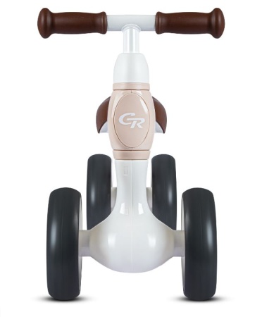 Беговел Cityride CR-BB-10BG, EVA колеса 6", мягкое сидение, цвет: бежевый фото