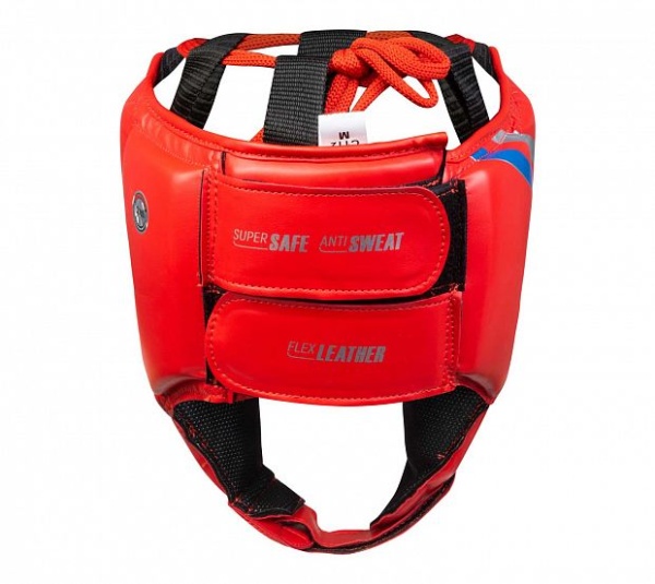 Шлем боксерский "Clinch Olimp" красный р.L фото