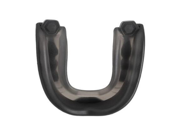 Капа одночелюстная Clinch Pro Triple Layer Mouthguard черно-серая (размер Junior) C515  фото