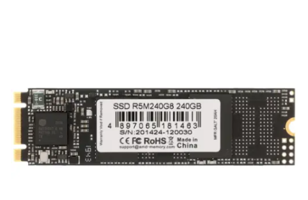 Накопитель SSD 240Gb M.2 2280 AMD Radeon R5 Client 530/450 (R5M240G8) фото